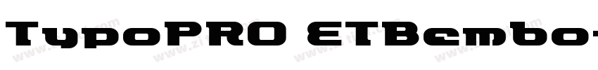 TypoPRO ETBembo字体转换